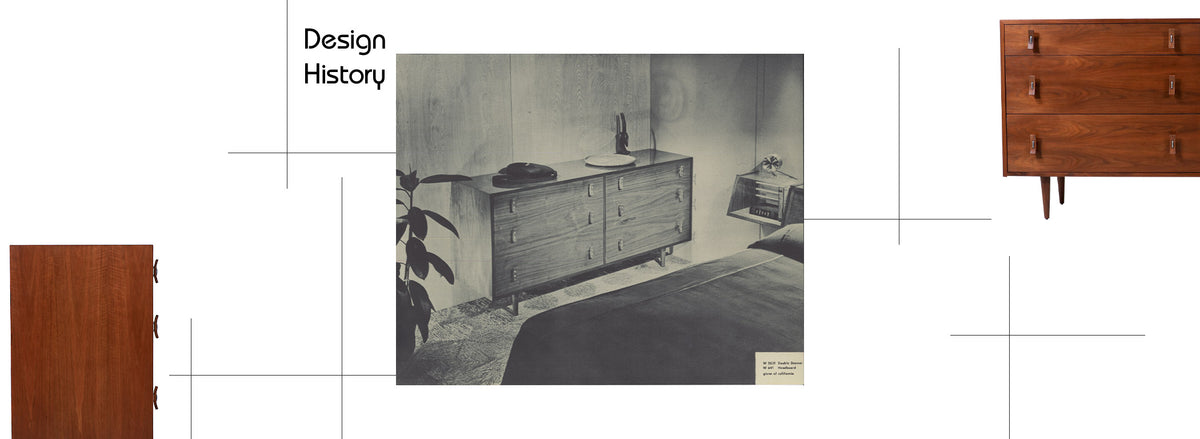 California Modern 6-Drawer Dresser by Stanley Young 