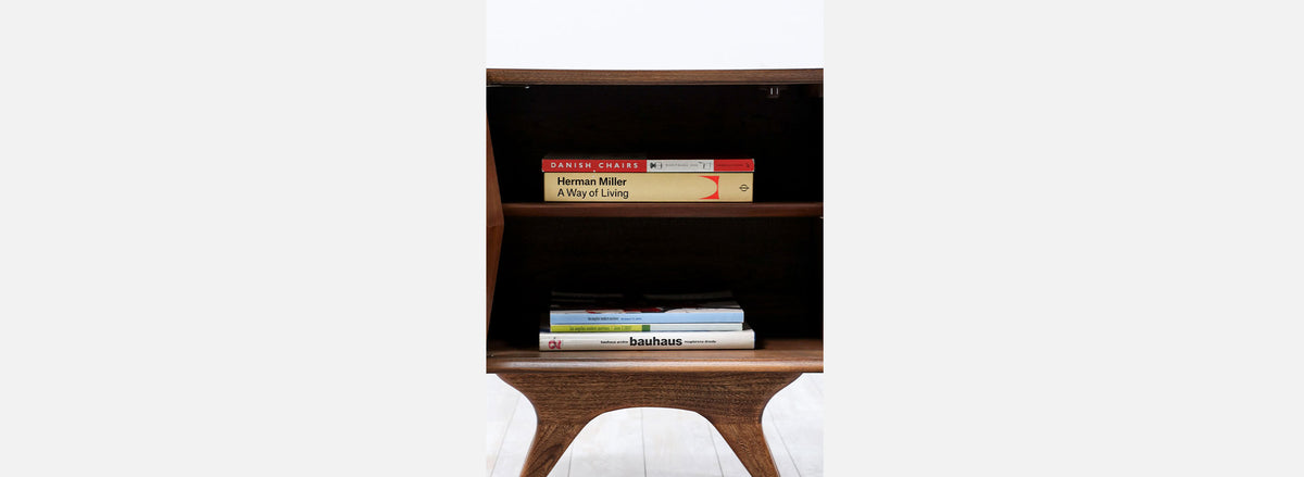 Albert Parvin Diamond Door Night Stands for American of Martinsville