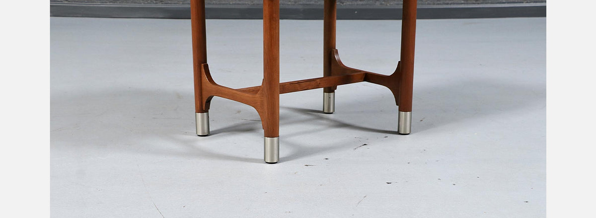 Mid-Century Modern Sculpted Floating Night Stands by Weiman