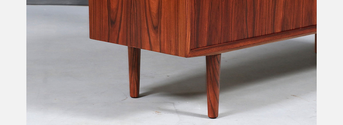 Carlo Jensen Rosewood Credenza w/ Sliding Doors for Hundevad & Co.