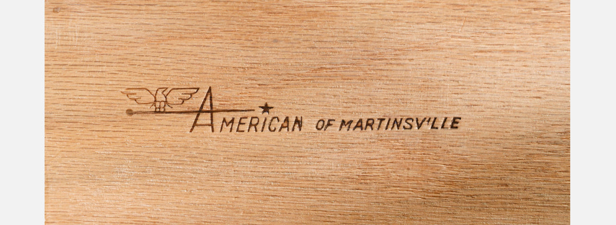 Mid-Century Modern 9-Drawer Dresser by American of Martinsville 