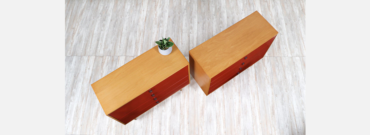 Jack Cartwright Two-Tone Lacquered Chest's for Founders