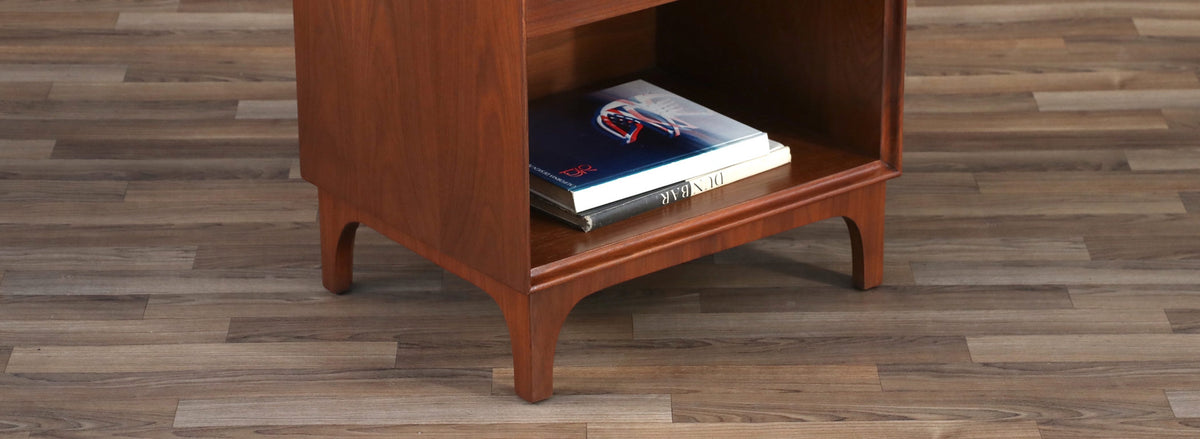 Richard Thompson Walnut Night Stand for Glenn of California