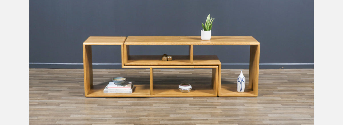Mid-Century Modern Modular Credenza / Bookshelves System