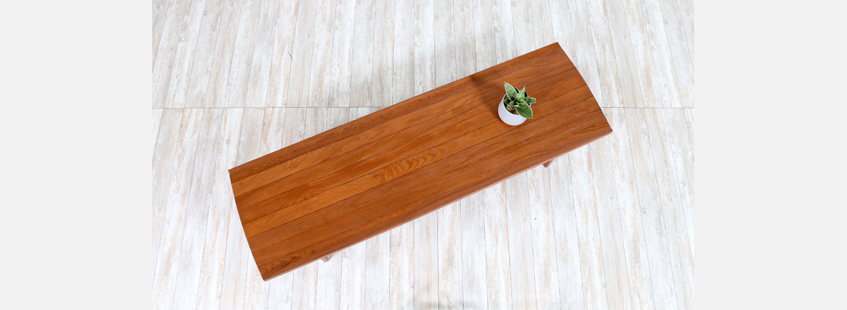 Tove & Edvard Kindt-Larsen Teak Coffee Table for Dux