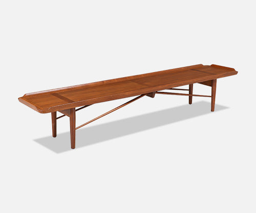 Finn Juhl Model 406 Coffee Table / Bench for Baker Furniture 