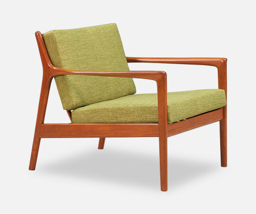 Folke Ohlsson Model 75-C Teak Lounge Chair for Dux 2