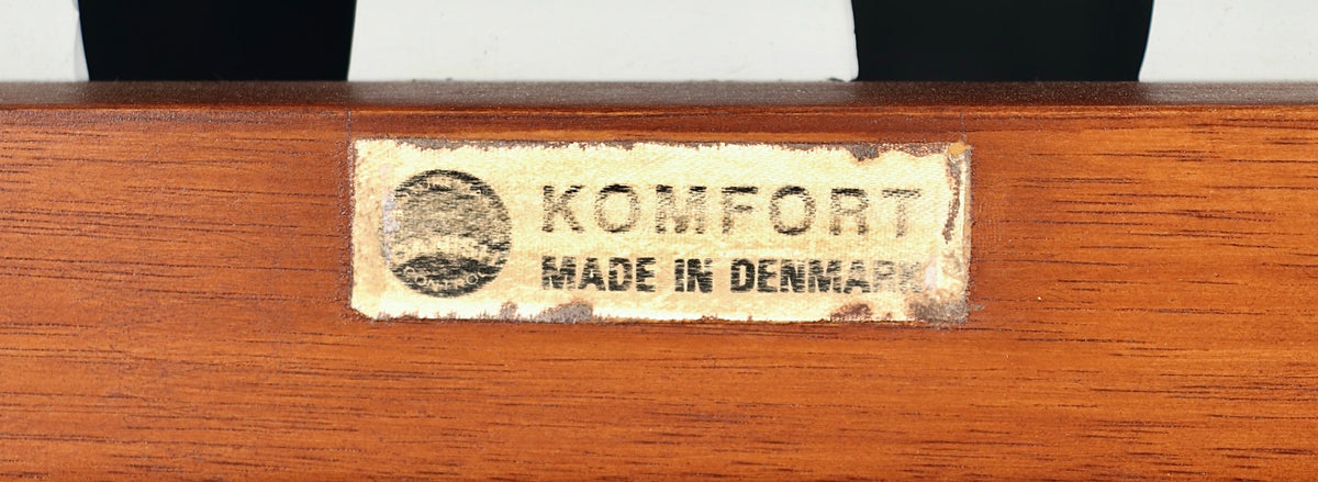 Arne Wahl Iversen Teak Lounge Chair for Komfort