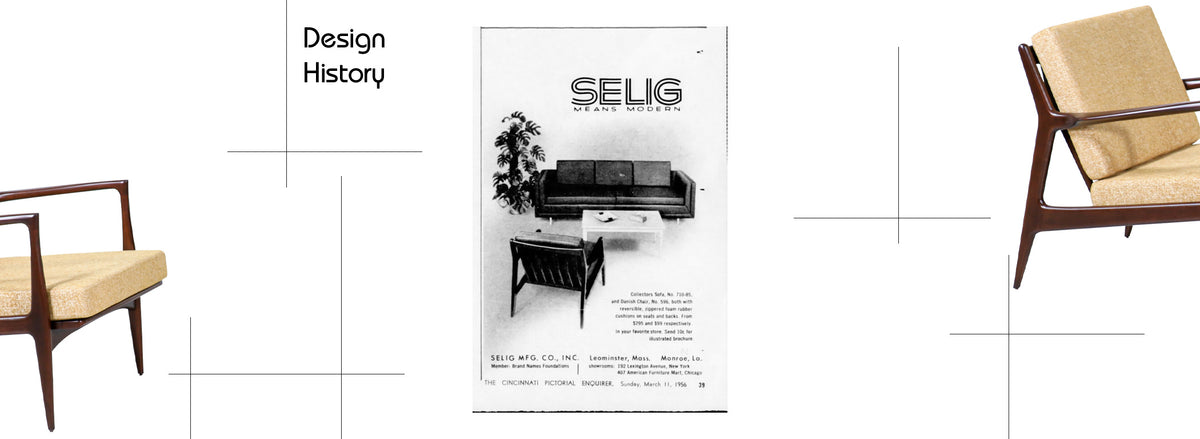 Danish Modern Sculpted Lounge Chairs by Ib Kofod-Larsen for Selig