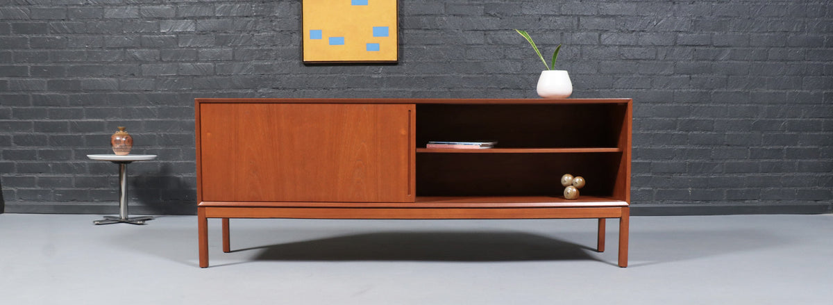Danish Modern Teak Credenza by Aksel Kjersgaard