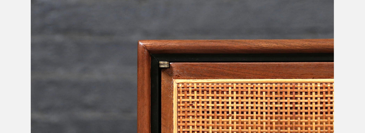 Jack Cartwright Credenza w/ Cane Doors for Founders