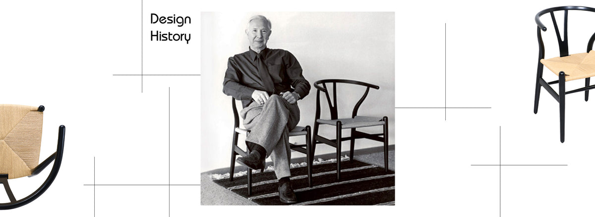 Hans J. Wegner "Wishbone" Ebonized Arm Chairs for Carl Hansen & Søn 