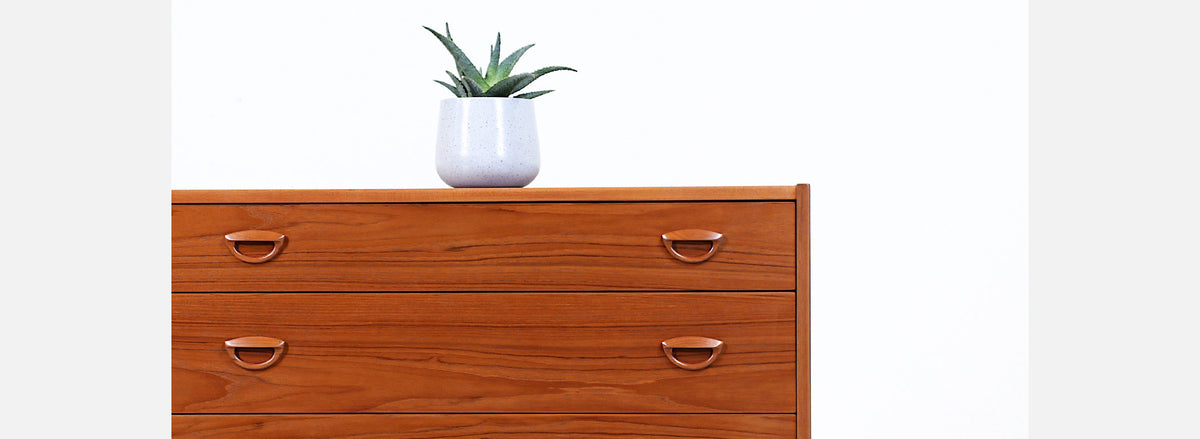 Danish Modern Teak Dresser by Kai Kristiansen
