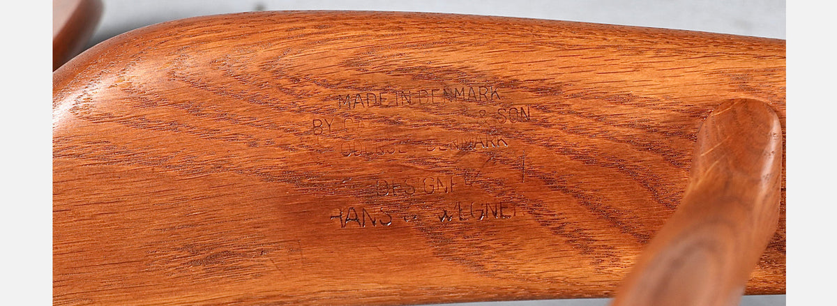 Hans J. Wegner CH-22 Lounge Chair for Carl Hansen & Søn