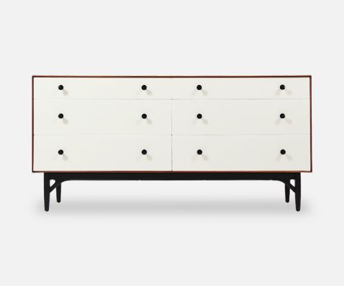 Greta M. Grossman Two-Tone Lacquered Dresser for Glenn of California