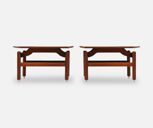Greta M. Grossman Two-Tier Side Tables for Glenn of California