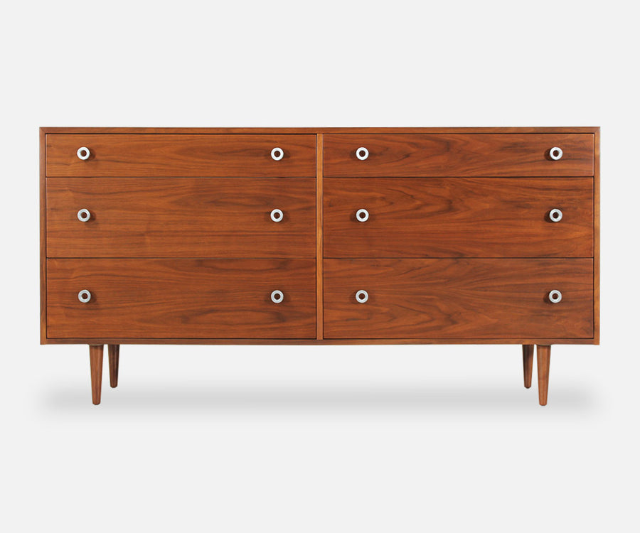 Greta M. Grossman Walnut Dresser for Glenn of California
