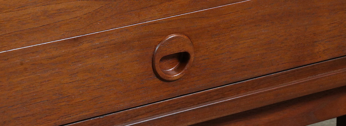Yngve Ekström Model-507 Walnut Night Stands for Dux