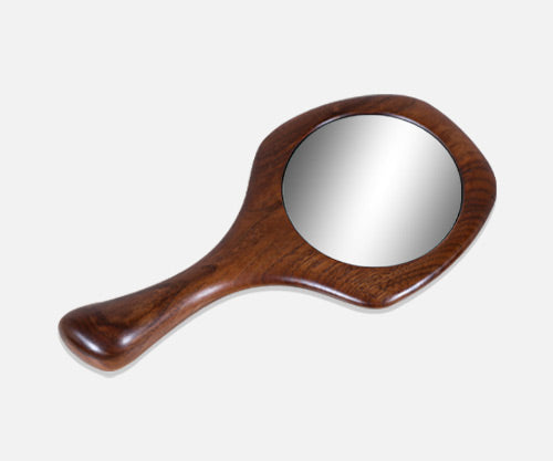 California Modern Sculpted Hand Mirror by Dean Santner