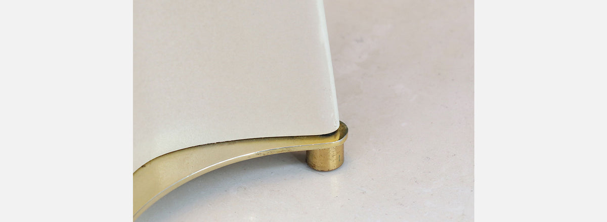 Gerald Thurston "Fin" Porcelain Table Lamp by Lightolier 