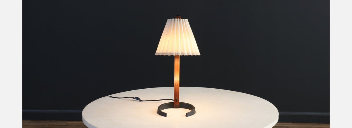 Danish Modern Arc Table Lamp by Mads Caprani