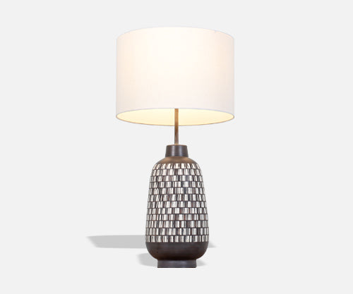 Mid-Century Modern Italian Ceramic Table Lamp