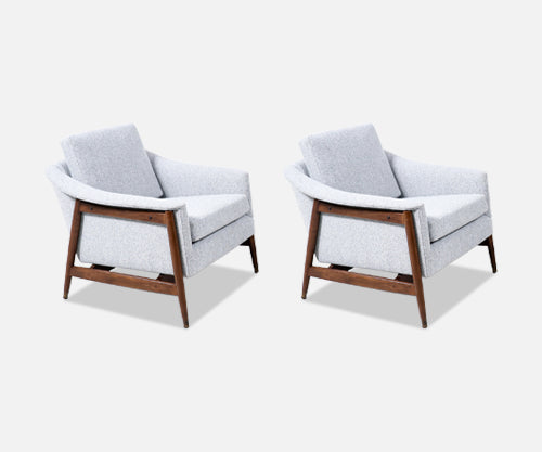 Folke Ohlsson Model 84-CL Lounge Chairs for Dux