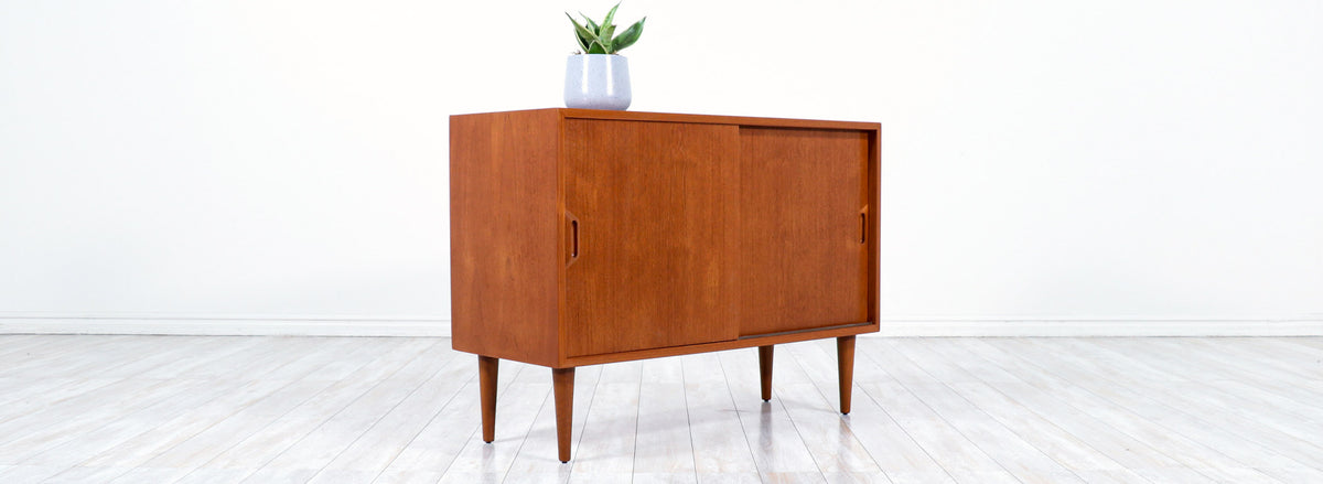 Danish Modern Teak Credenza by Raymor