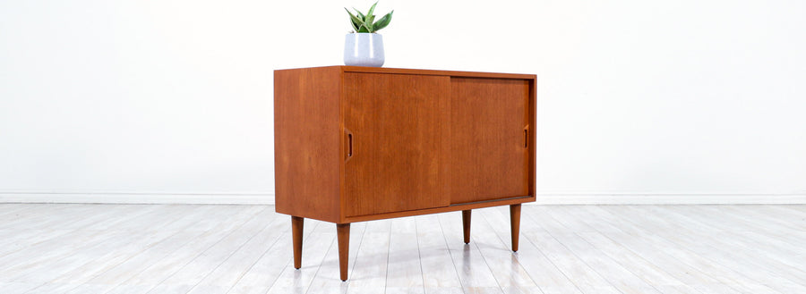Danish Modern Teak Credenza by Raymor