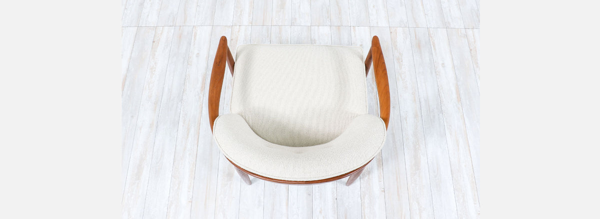 Danish Modern Teak Lounge Chair by Finn Andersen for Selig