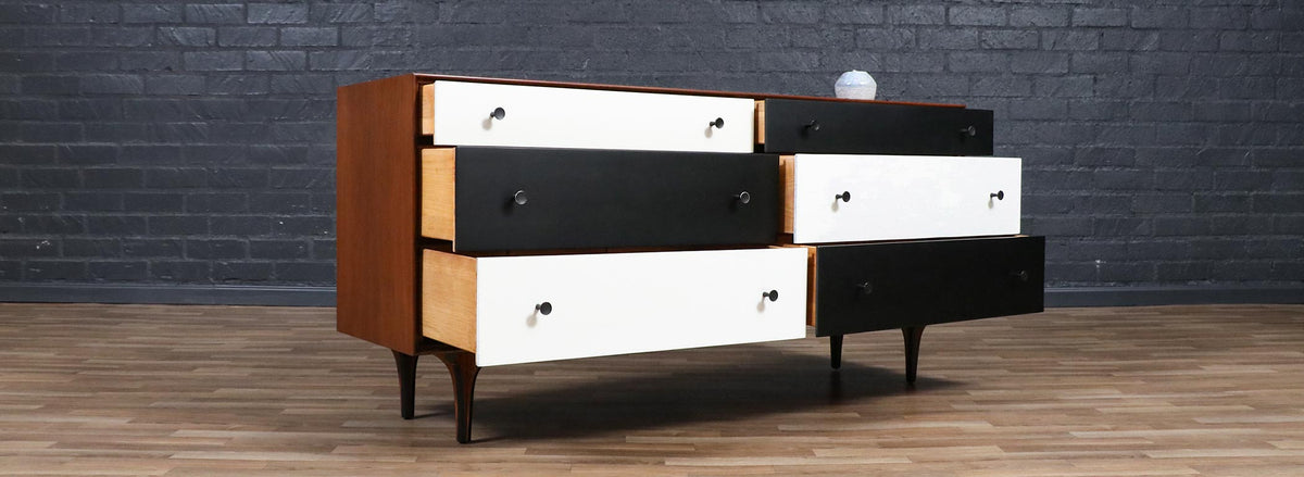 Richard Thompson Two-Toned Lacquered Dresser for Glenn of CA