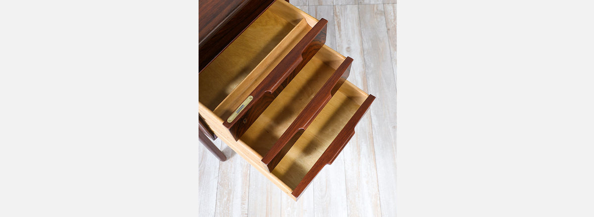 Gunni Omann Model-75 Floating Top Rosewood Desk for Omann Jun