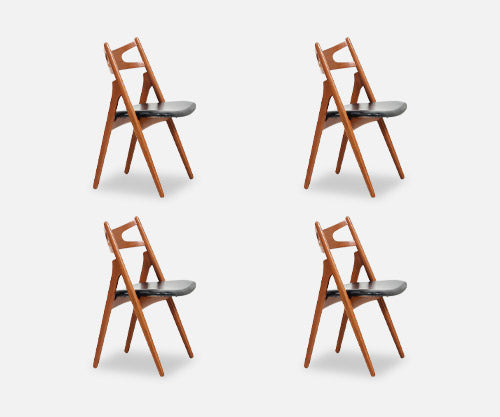 Hans J. Wegner "Sawbuck" CH-29 Dining Chairs for Carl Hansen & Søn