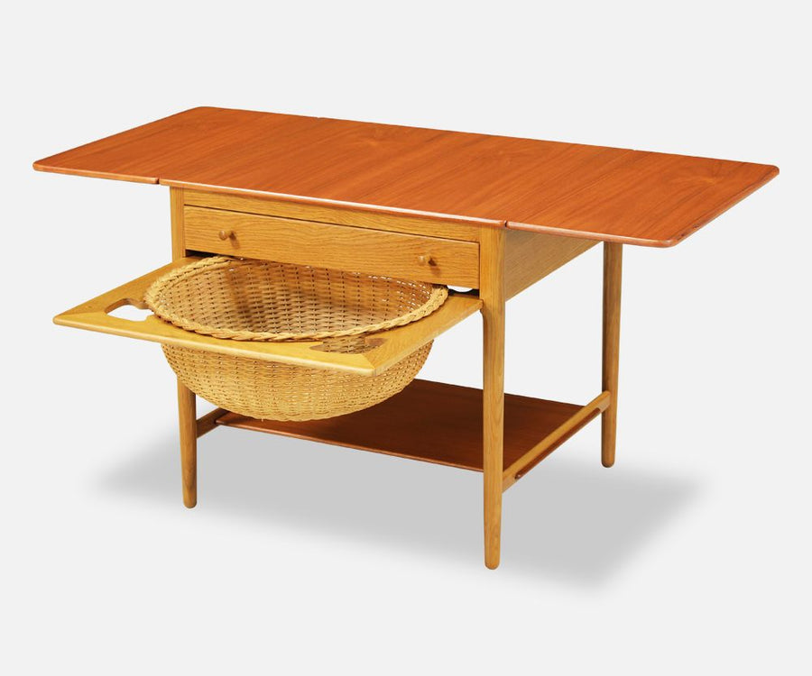 Hans J. Wegner Sewing Table Model AT-33 for Andreas Tuck