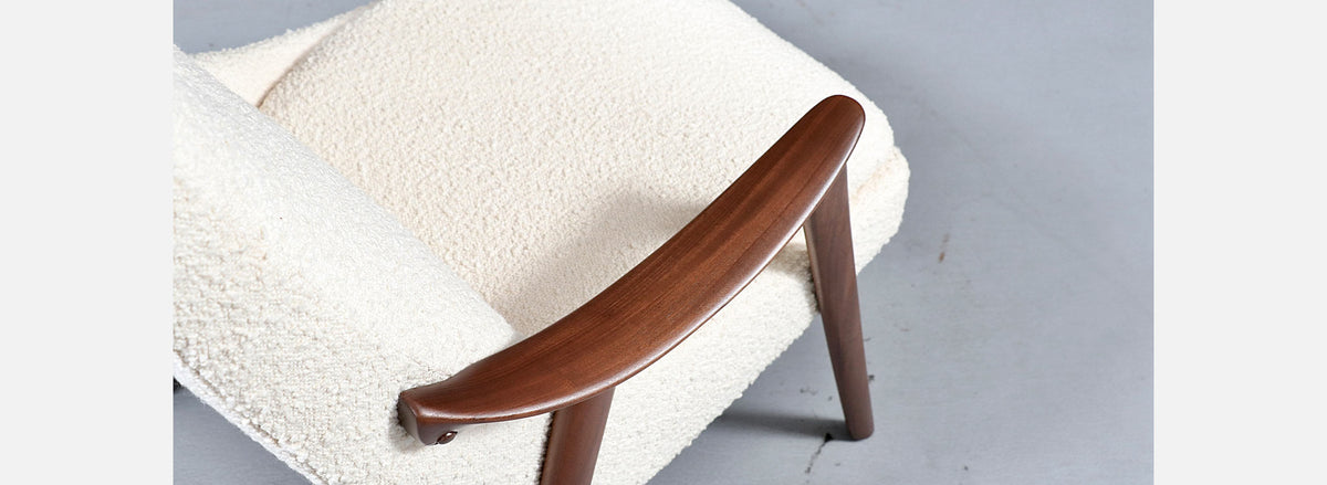 Norwegian Modern "Klarinett" Teak Lounge Chair by More Lenestolfabrikk
