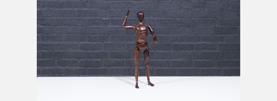 Rare "Oscar" the Artist Mannequin by Atsco