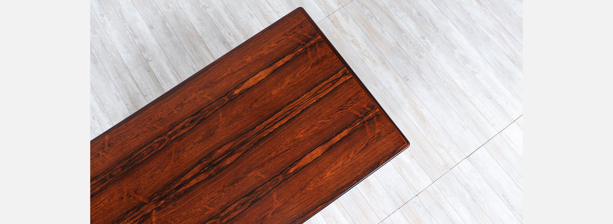 Gunni Omann Model-75 Floating Top Rosewood Desk for Omann Jun