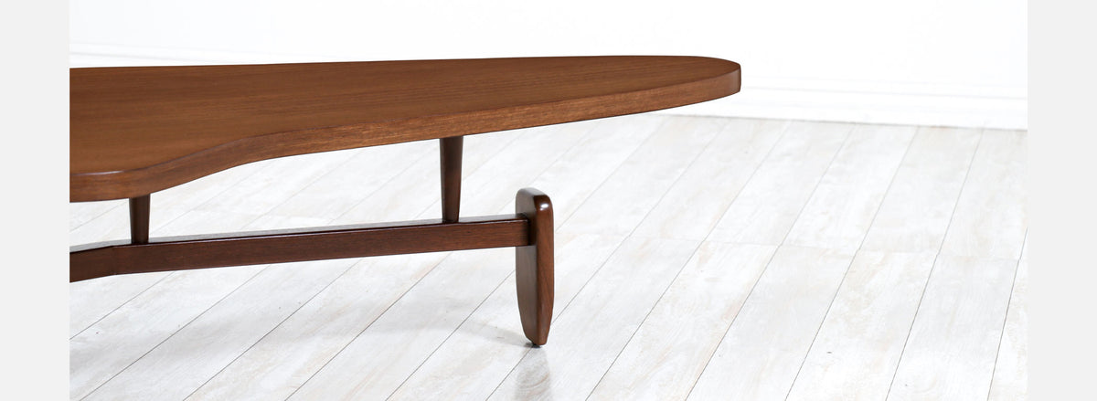 John Keal "Outrigger" Coffee Table for Brown Saltman