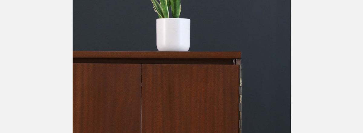 Paul McCobb "Irwin Collection" Credenza w/ Bi-Folding Doors 