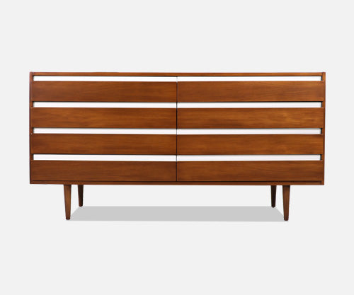 Mid-Century Modern 8-Drawer Dresser by American of Martinsville 