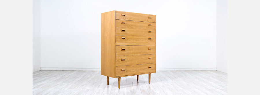 Børge Mogensen Oak Chest of Drawers for Søborg Møbler