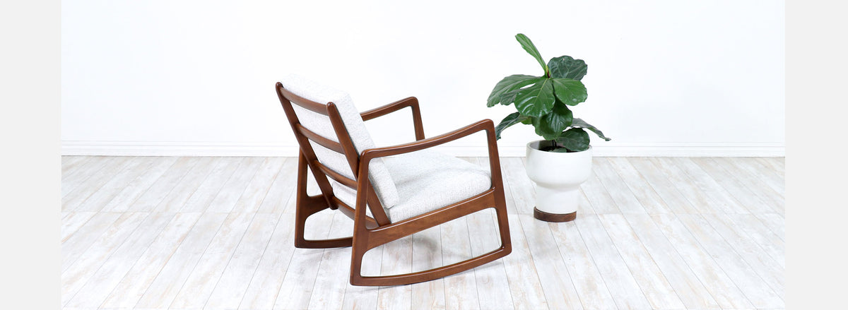 Ole Wanscher Model FD-120 Rocking Chair for France & Søn