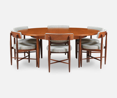 Ib Kofod-Larsen Dining Set with Six Chairs for G-Plan