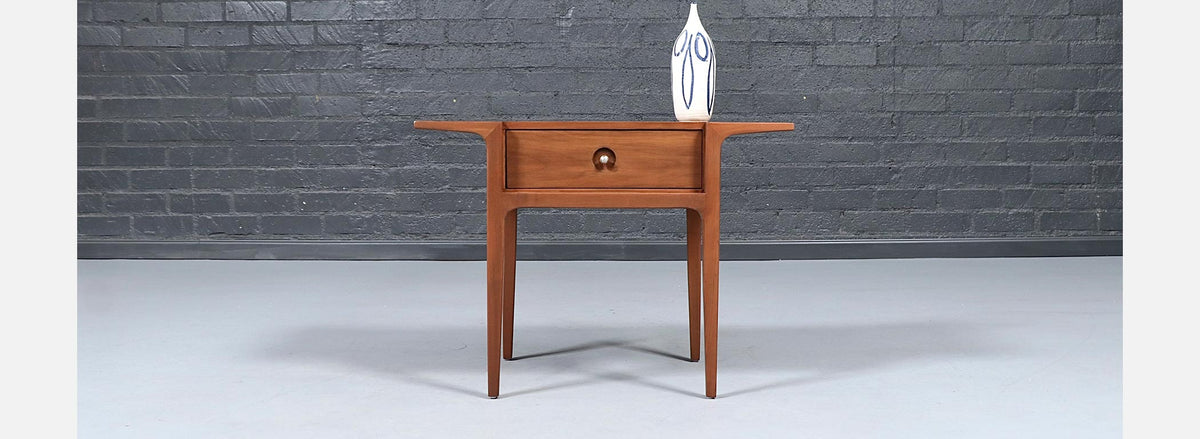 Rare "Counter Point" Night Stand by John Van Koert for Drexel