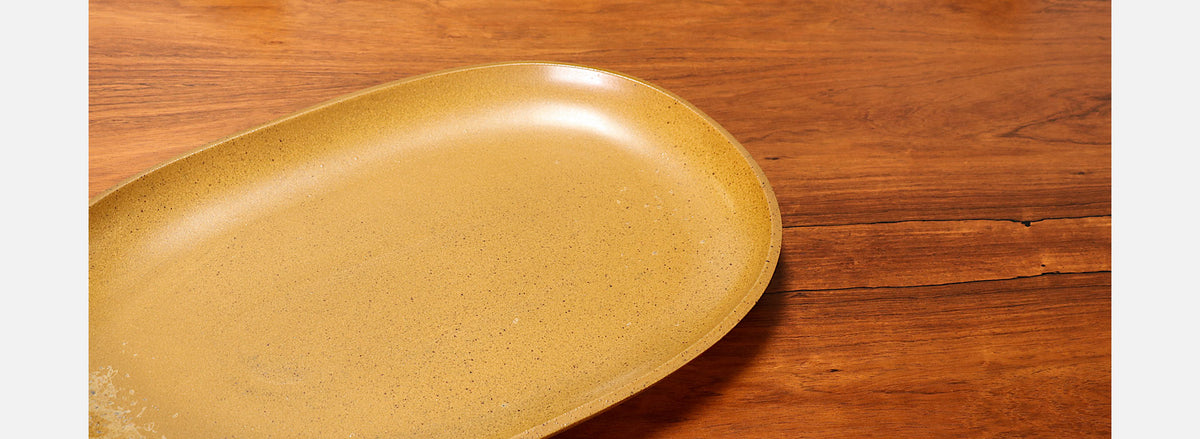 David Cressey Pro Artisan Stoneware Platter for Architectural Pottery