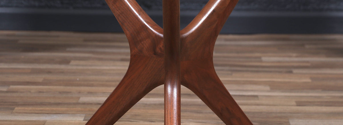 Adrian Pearsall "Jax" Sculpted Walnut Side Table