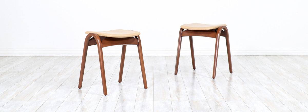 Isamu Kenmochi Staking Stools for Akita Mokko