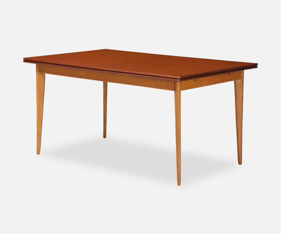 J.O. Carlsson Swedish Teak Draw-Leaf Dining Table