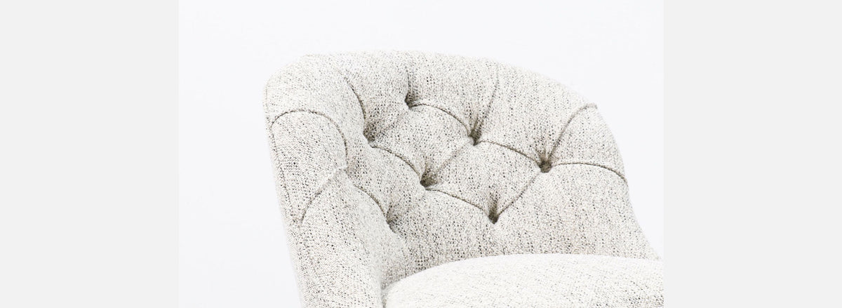 Edward J. Wormley "Janus" Boucle Slipper Chairs for Dunbar