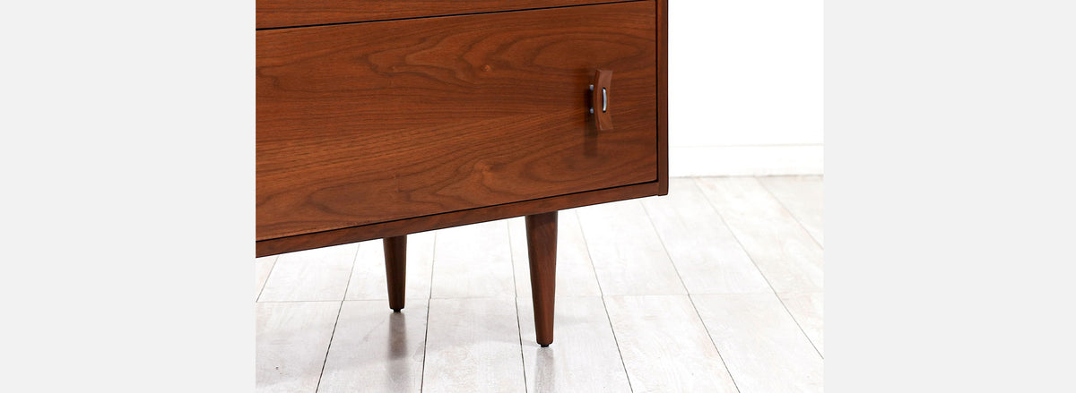 California Modern 6-Drawer Dresser by Stanley Young 